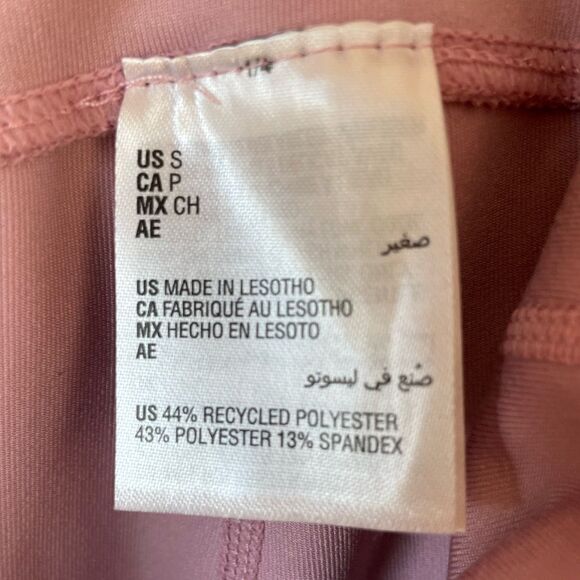 NWT Ideology Pink Athletic 7/8 Length Leggings Size S - Picture 6 of 6